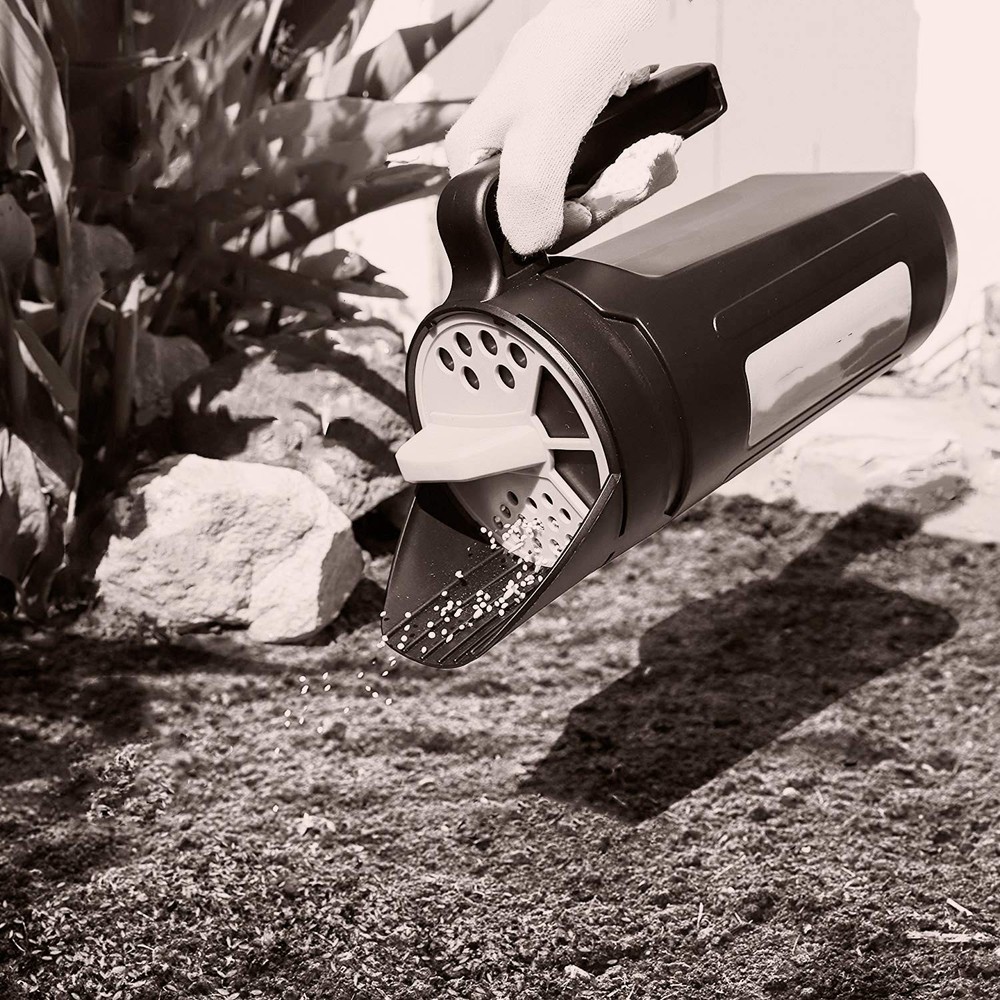 TIPU Hand Spreader Shaker, Handheld for Grass Seed, Fertilizer &...