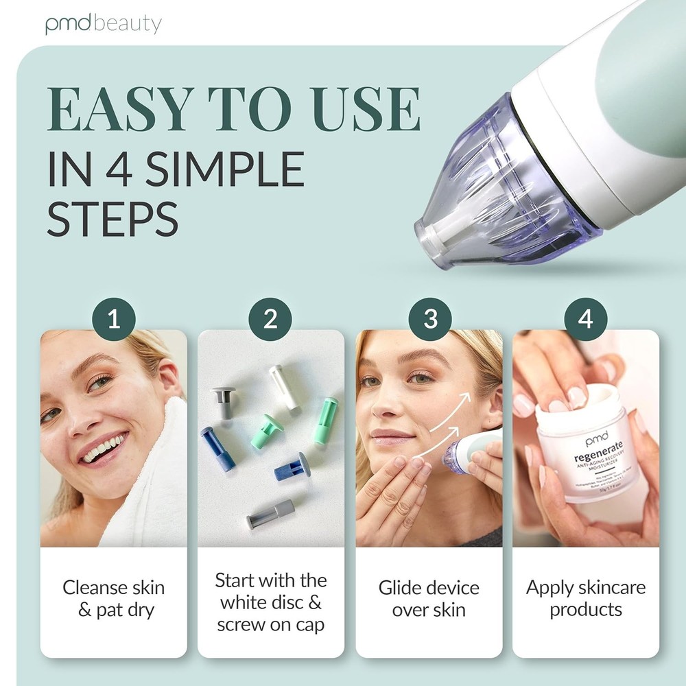 $159 PMD Personal Microderm Classic – Clinical-Grade Microdermabrasion (Sealed)