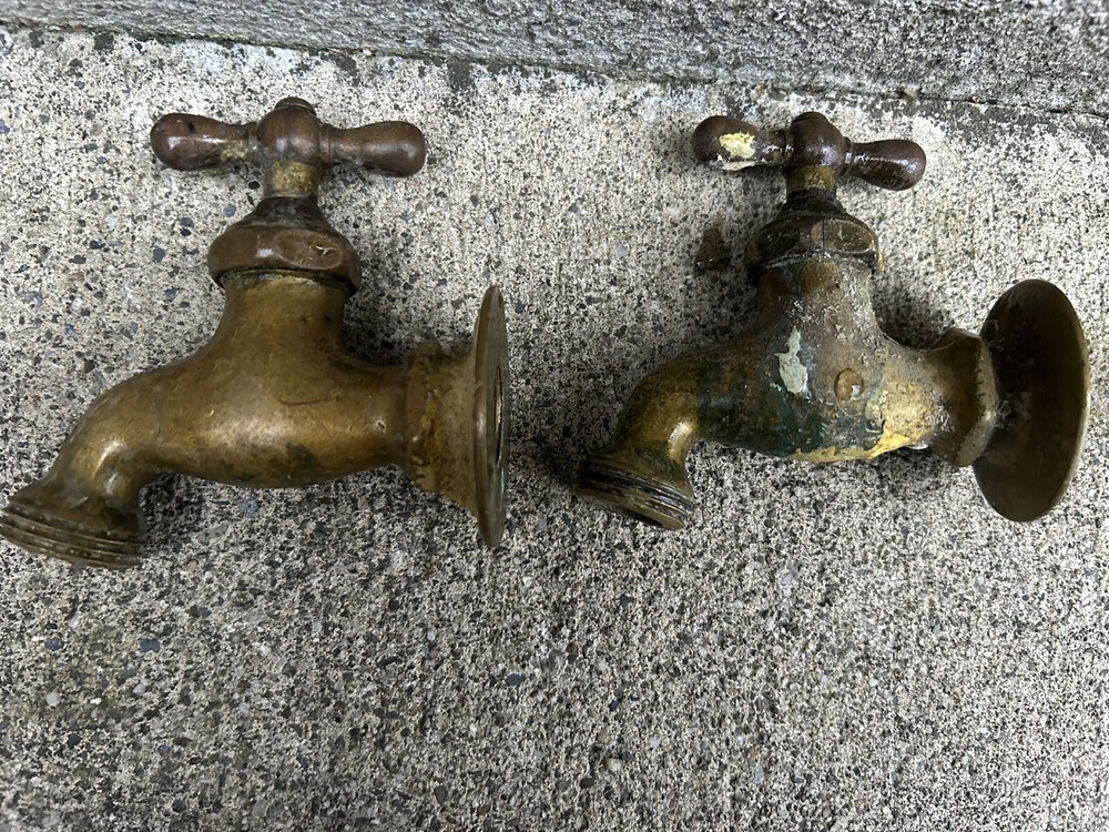 Vintage Brass Faucet Spouts
