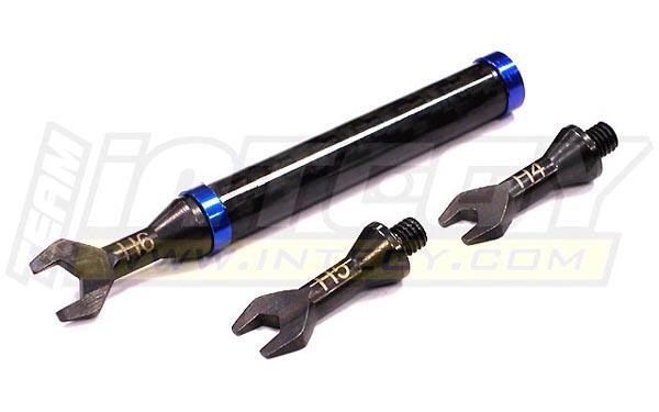 Turnbuckle Wrench 4mm, 5mm & 6mm w/ Graphite Handle