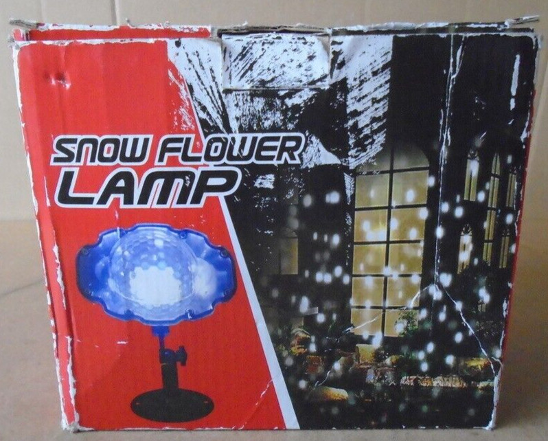 Christmas Snow Flower Light Projector Clear Light with Remote Control