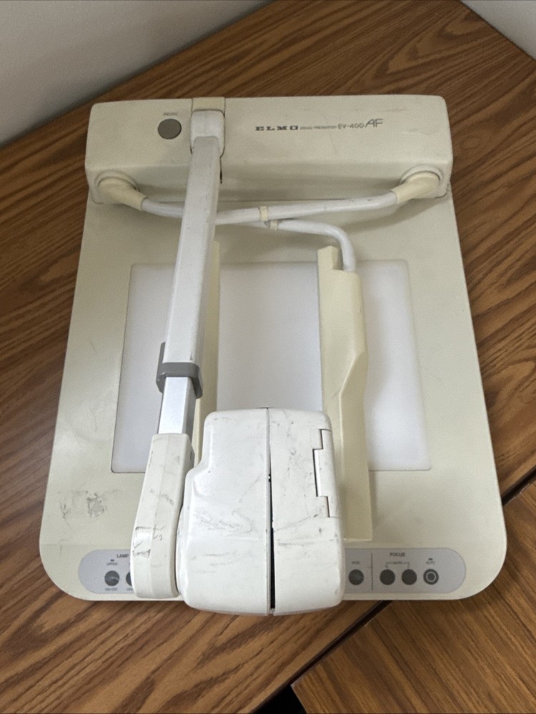 Elmo EV-400AF Visual Presenter Auto-Focus Camera Overhead Projector MWK5