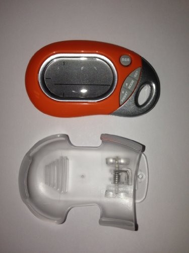 Pedusa PE-771 Tri-Axis Multi-Function Pocket Pedometer (Orange)