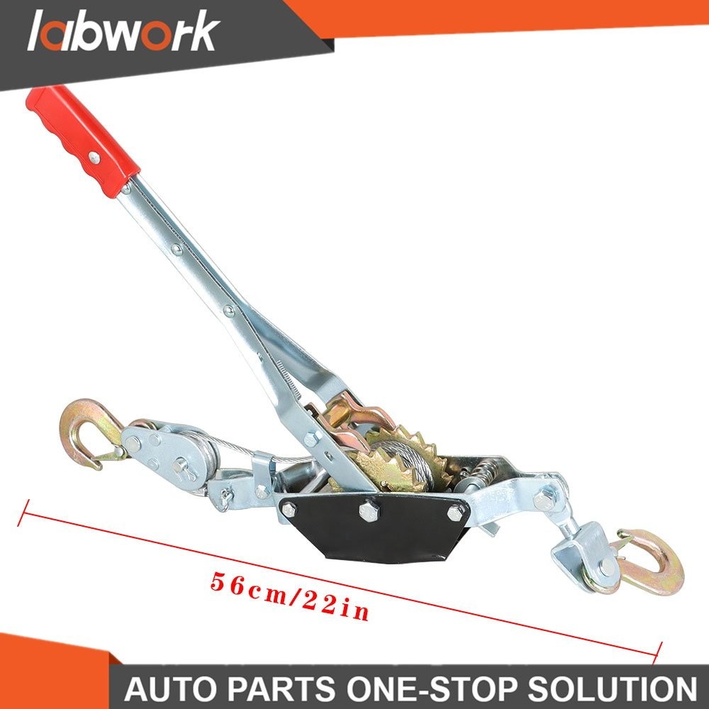 Labwork Cable Puller 2-Ton Dual Gear Power Puller High Quality Hand Power