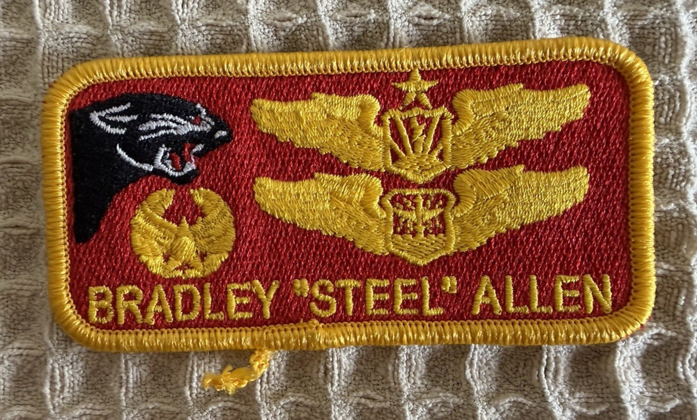 USAF Patch Wings Embroidered Named