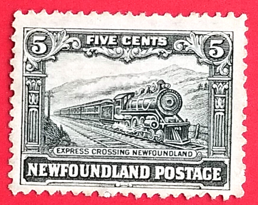 Canada Newfoundland #167 (un-wmk'd) Labrador Publicity Issue 2 Express Train MNG