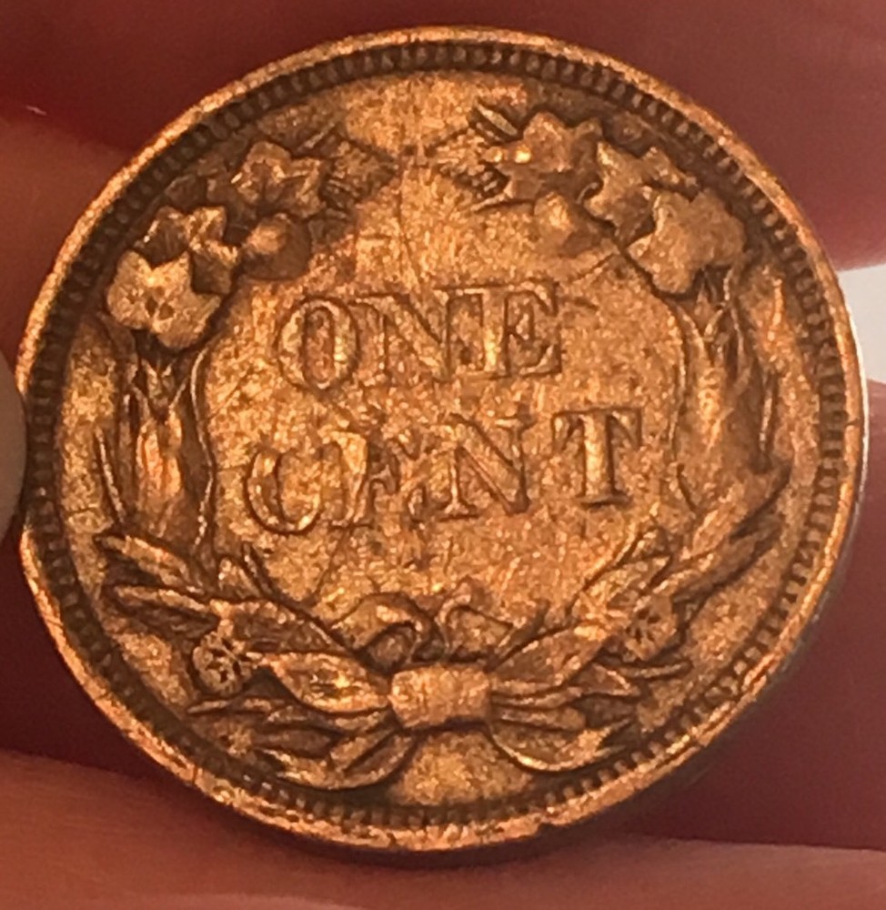 1858 Flying Eagle One Cent Penny Circulated