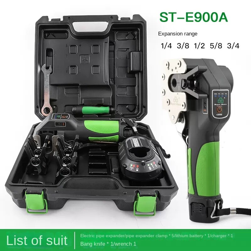 Battery Copper Tube Electric Flaring Tool Kit Expander Fully Automatic