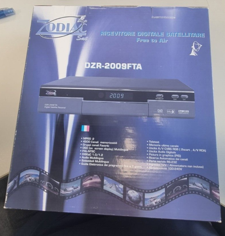 DZR-2009FTA DIGITAL SATELLITE RECEIVER