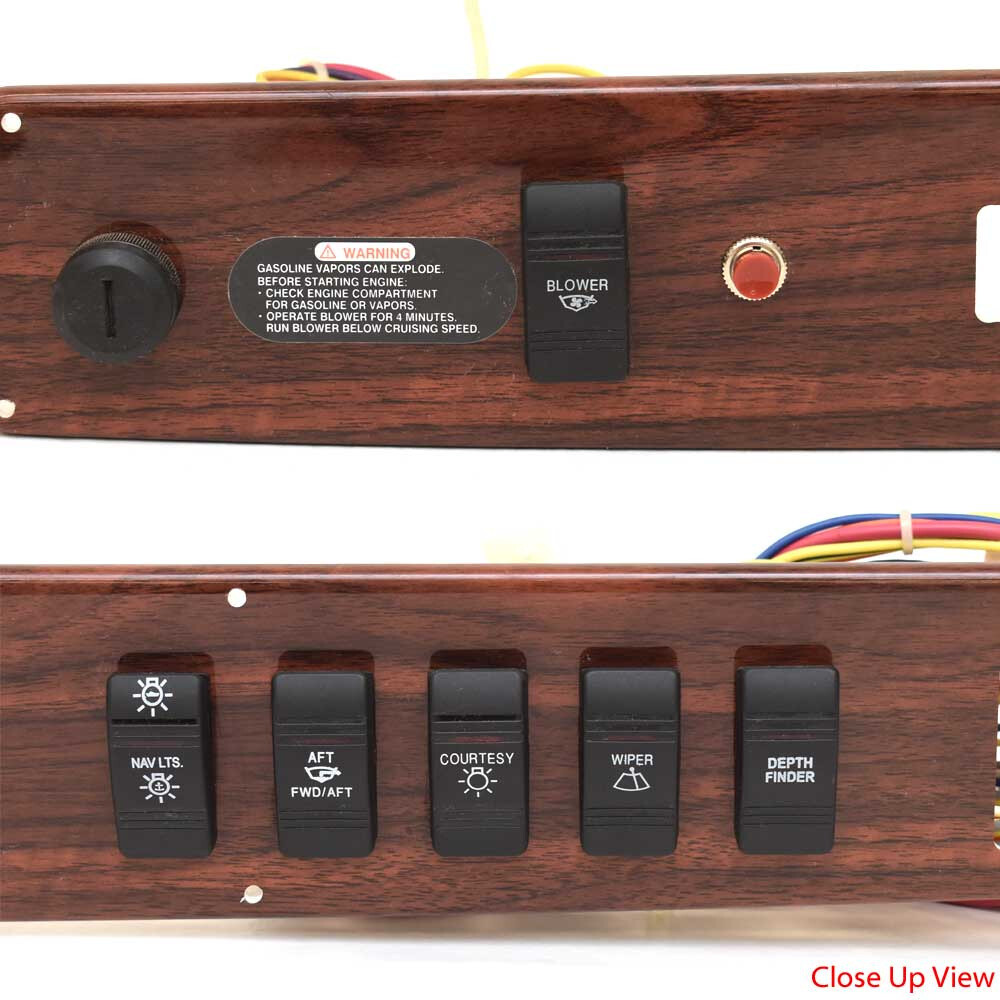 Crestliner Boat Switch Panel 3421d0548 | Sportfish w/ Ignition