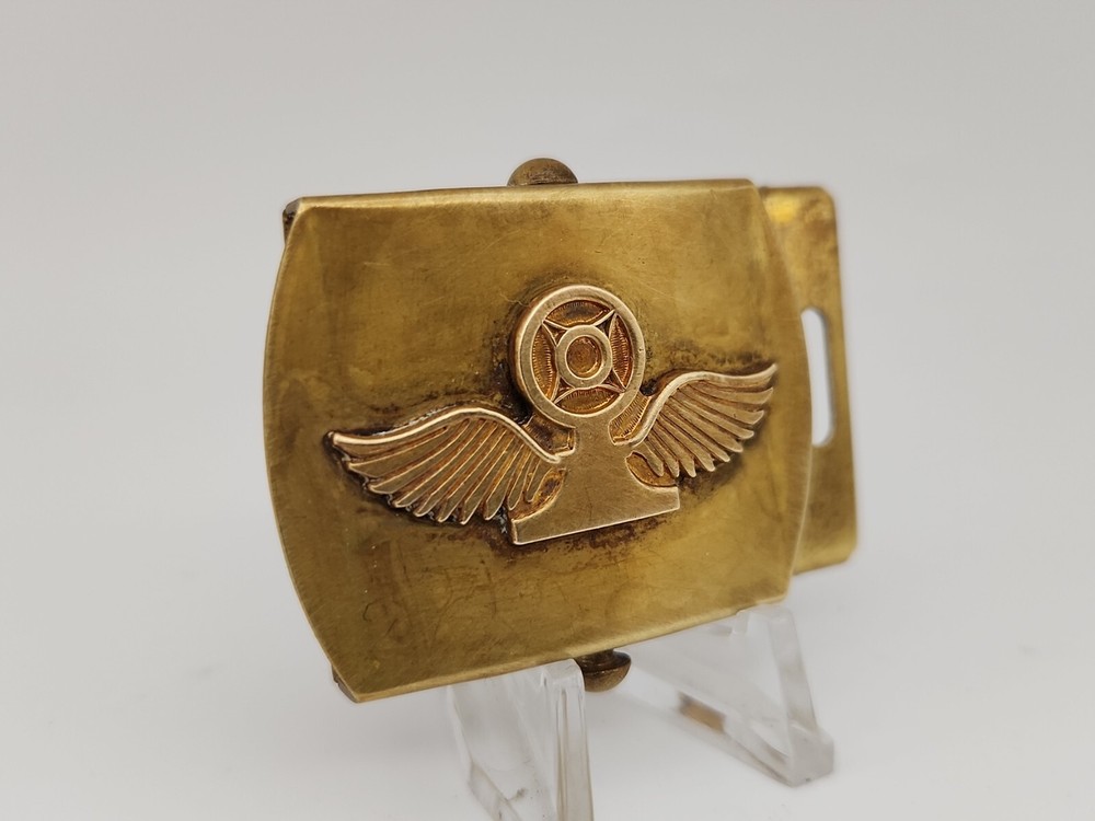 Vintage Brass Belt Buckle