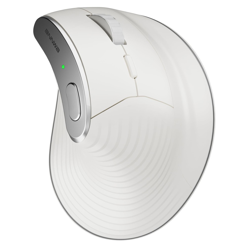 Wireless Vertical Ergonomic Mouse Multi-DeviceBluetooth + 2.4G Connection 4 A...