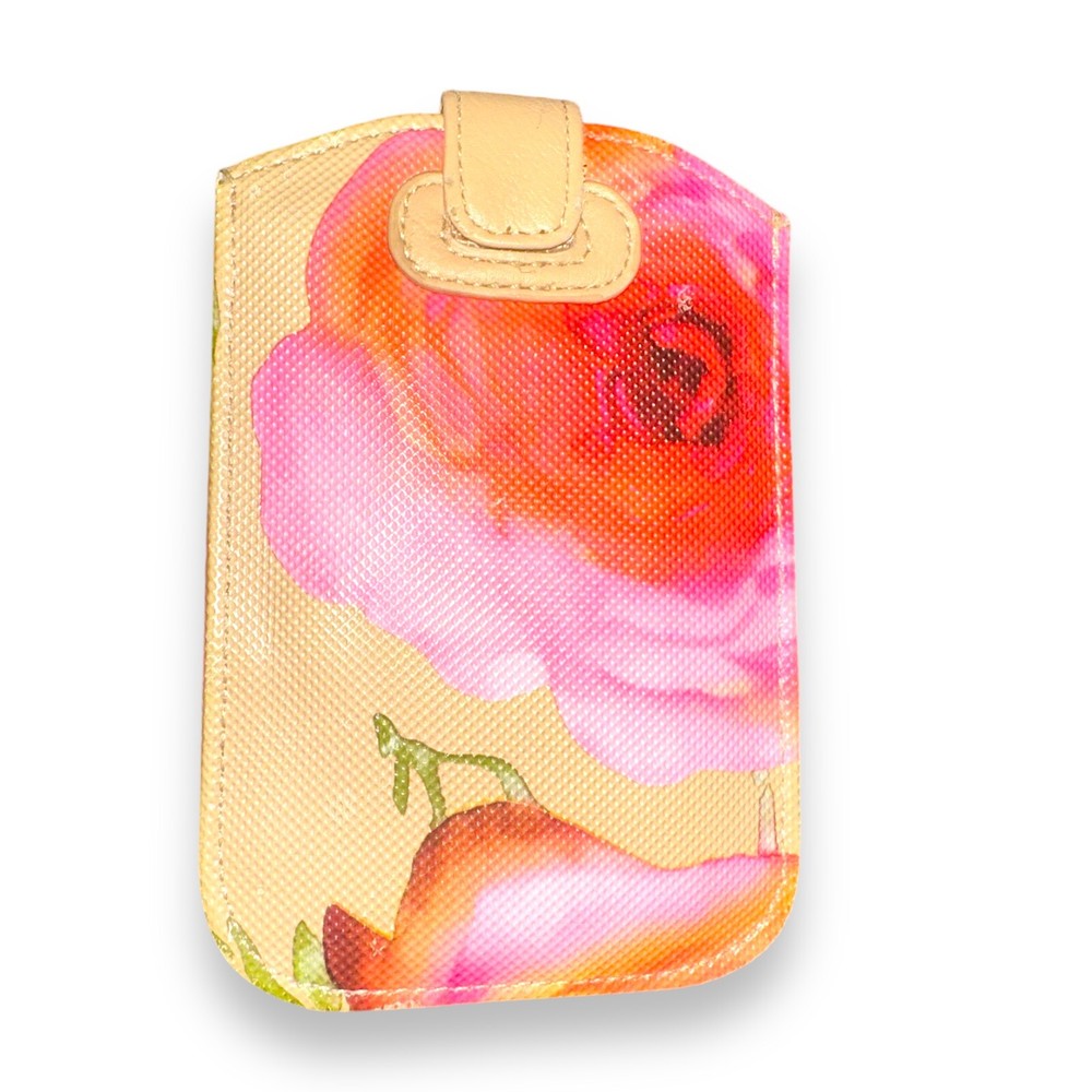 Boho Botanical Tech Wristlet Padded Electronics Clutch Travel Essentials