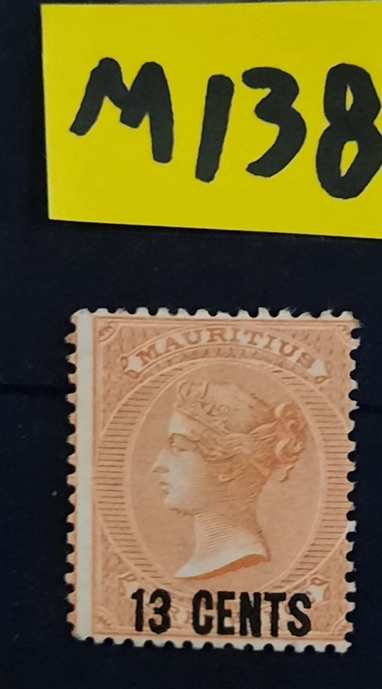 Mauritius QV 1878 13 cents stamp
