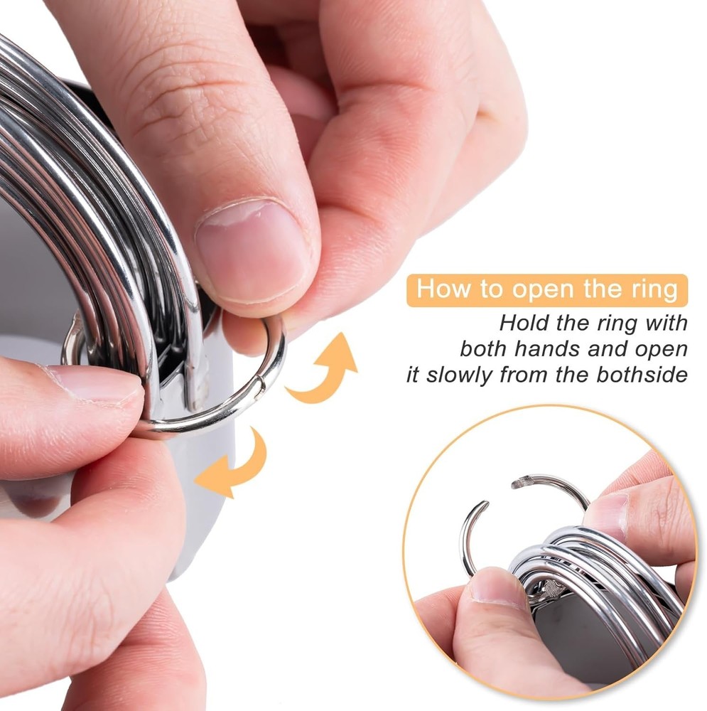 5 Pieces Biscuit Cutter Set Round Cookie with Handle Professional Baking Doug