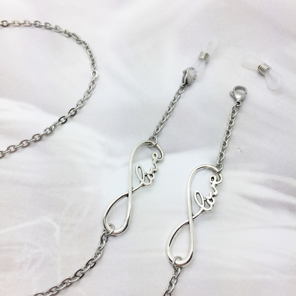 Infinity Knot Love Eyeglass Chain
