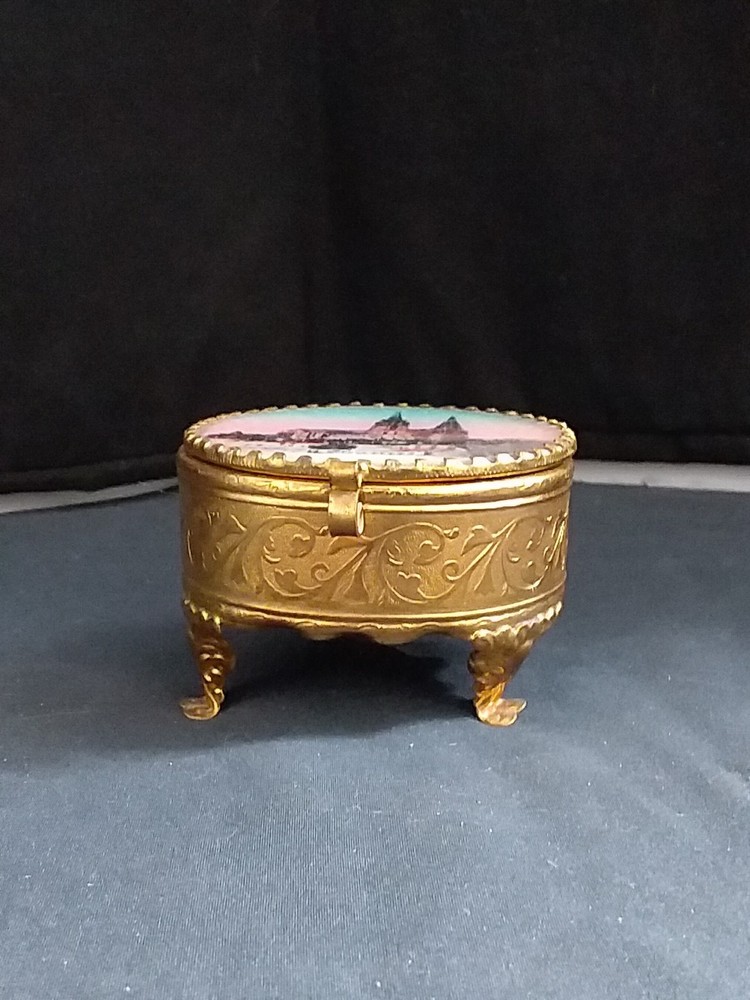Chartres Cathedral Trinket Round Container Small