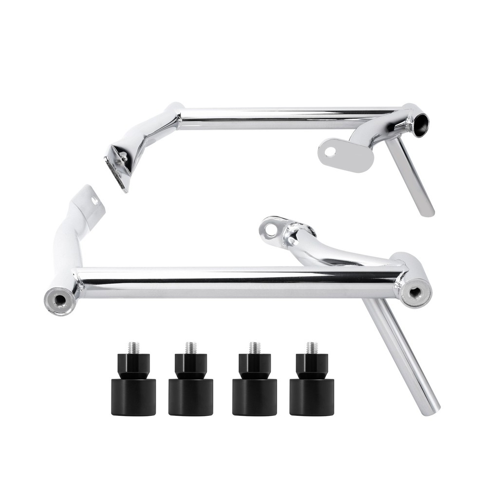 SaddleBeg Bracket Guards Chrome Crash Bar For Harley Touring Models 2009-2025