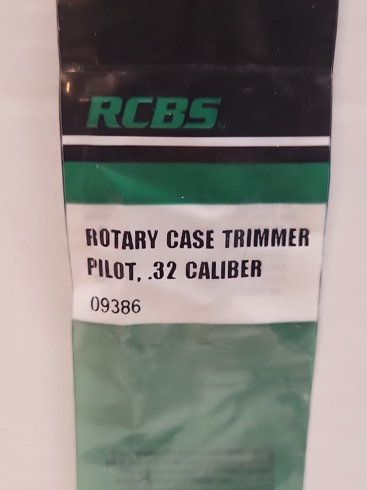 RCBS Rotary Case Trimmer Pilot .32 Caliber 09386