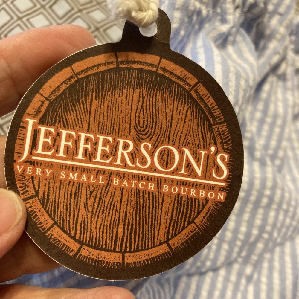 Jefferson Small Batch Bourbon Bags Set 2 New