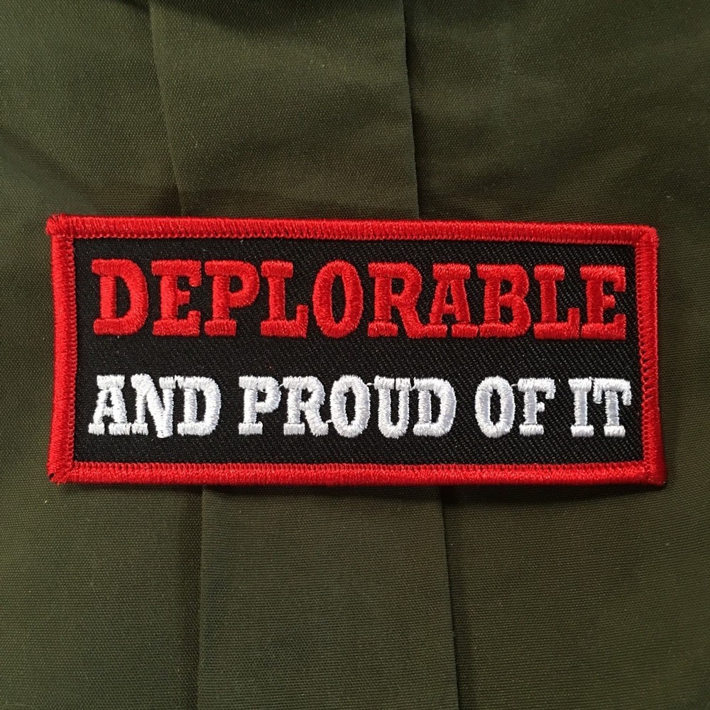 Deplorable And Proud Of It Patch