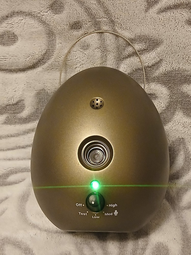 Sunbeam SBBCU1 Sonic Egg Ultrasonic Bark Control Device Tested Working