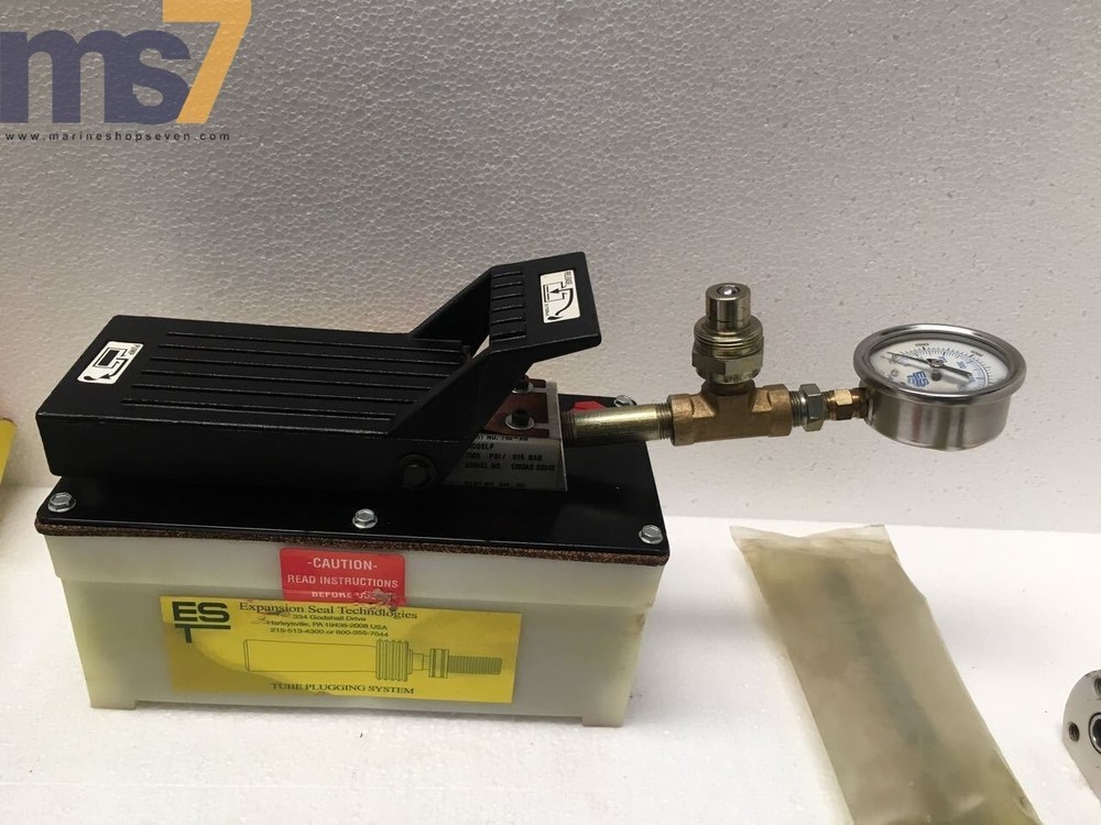 EXPANSION SEAL TECHNOLOGIES EST TUBE PLUGGING SYSTEMS WITH ACCESSORIES
