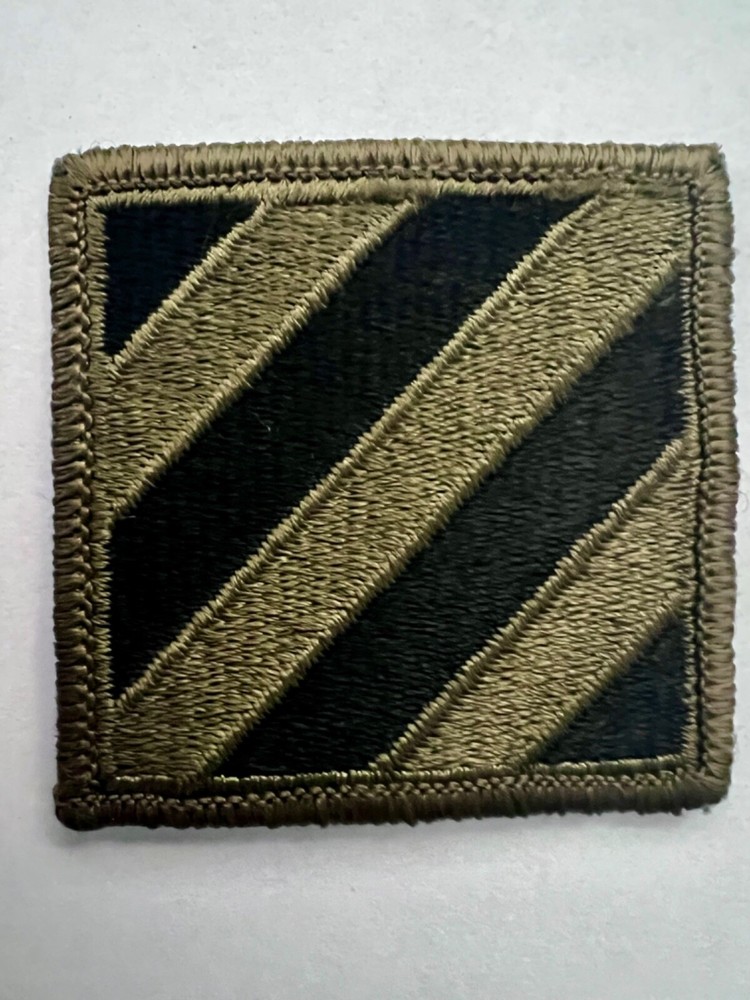 3rd Division Subdued US Army Patch