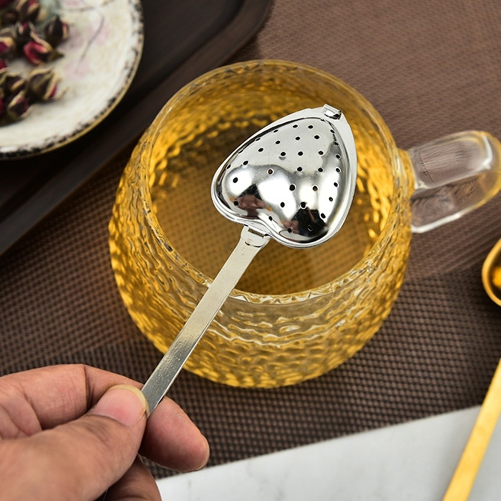 Stainless Steel Loose Tea Leaf Infuser Strainer Filter Diffuser Herbal Spice D