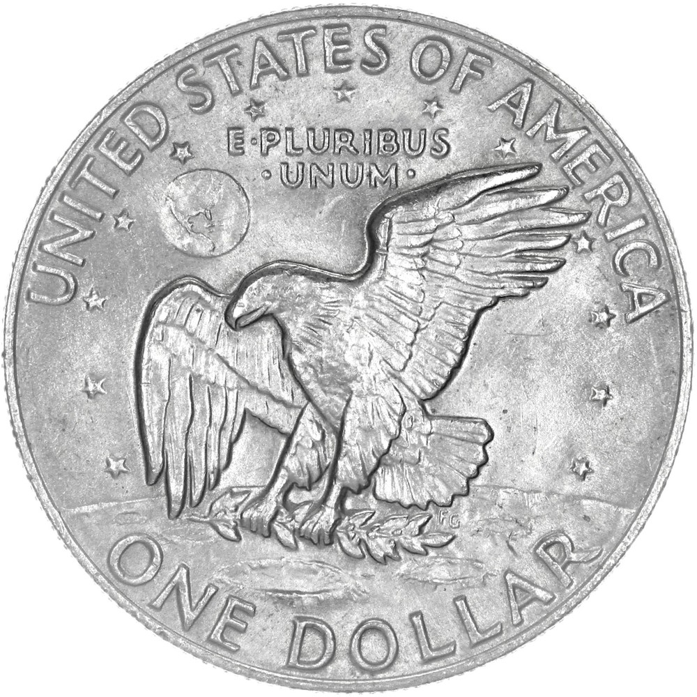 1977 (P) Eisenhower Dollar AU Ike