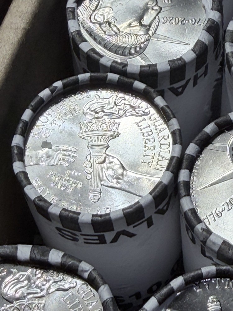 2026 D Half Dollar Roll Mint Au 1 ROLL From Box!