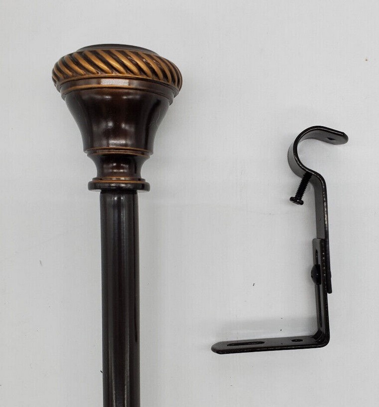 Urnst 5/8" Adjustable Curtain Drapery Rod - Three Sizes