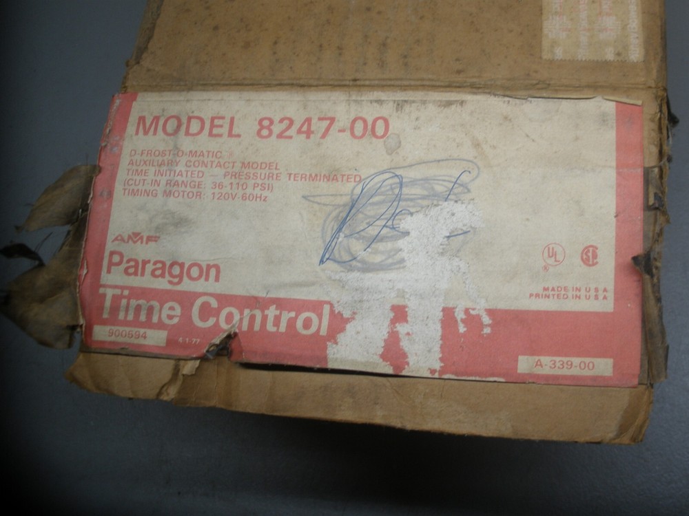 PARAGON 8247-00 DEFROST TIME CONTROL 900594