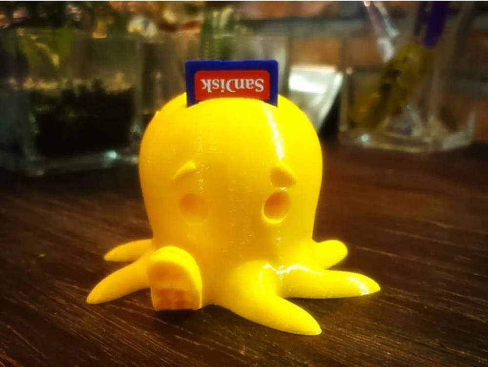 Octopus SD Card Holder