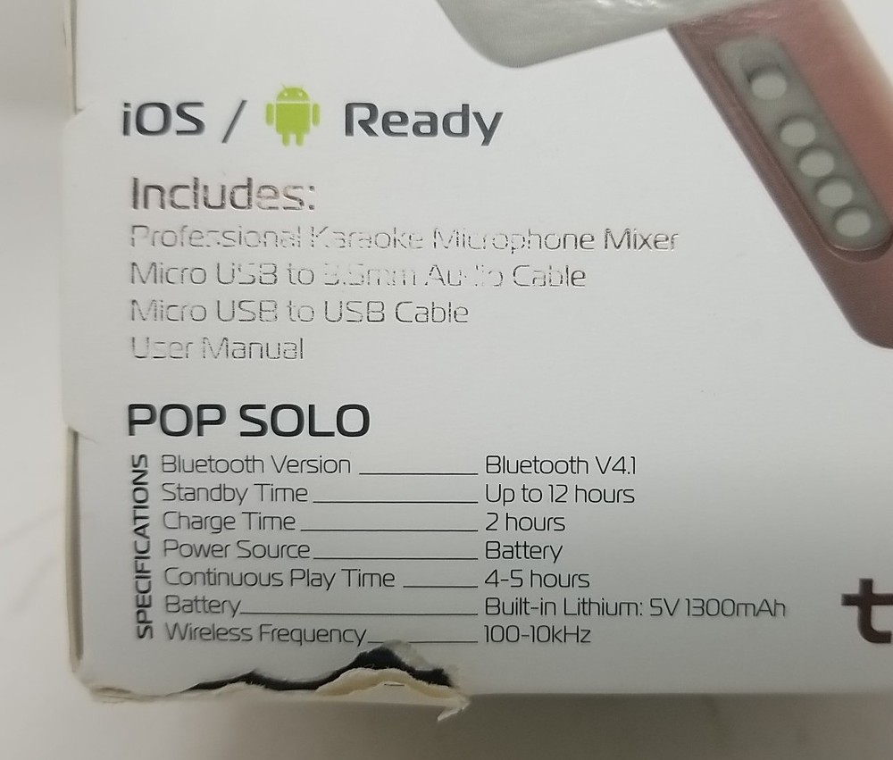 Bluetooth Karaoke Microphone With Professional Mixer