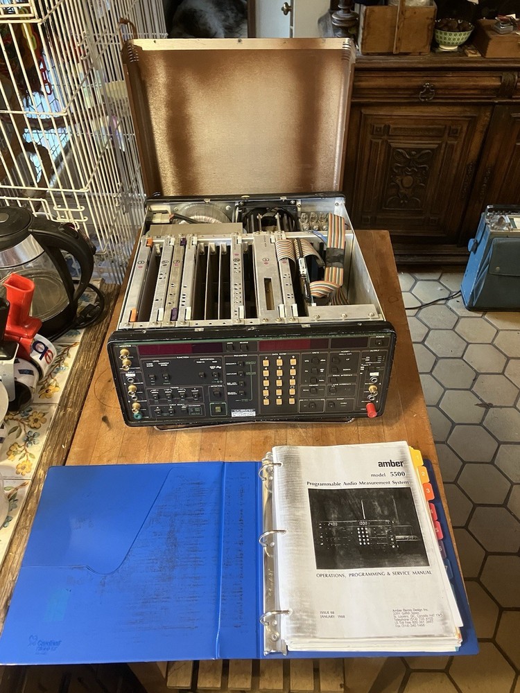 Amber Electro 5500 Audio Programmable Distortion & Noise THD Measurement System