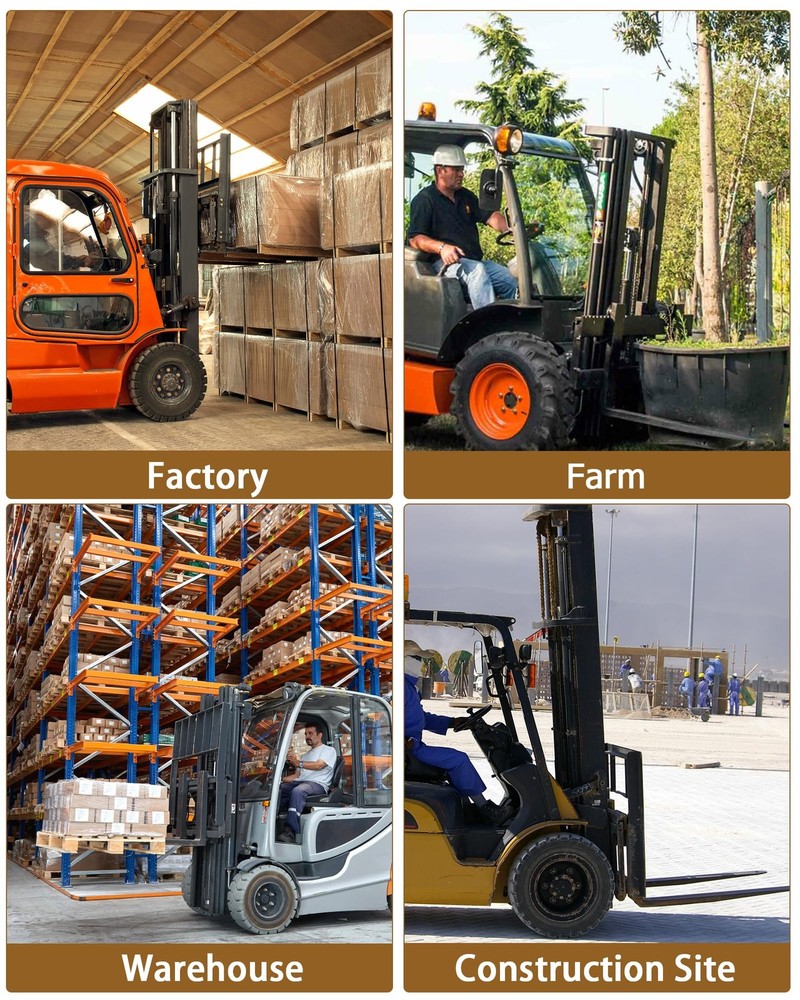 Pallet Forklift Extensions, 72"x4.5" Fork Extensions Heavy Duty Fork Extensions