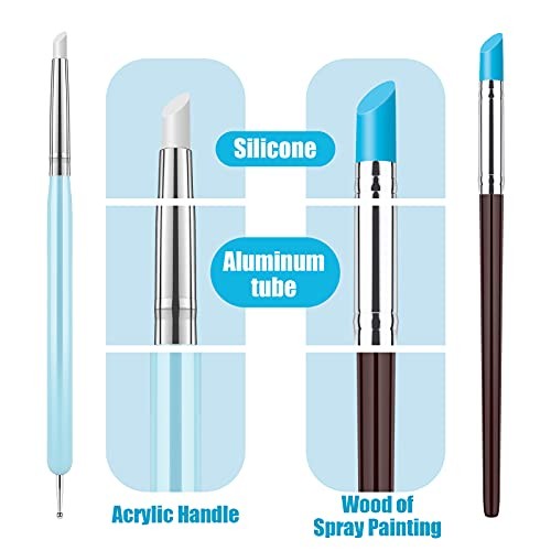 10Pcs Silicone Clay Sculpting Tool, Modeling Dotting Tool & Pottery Craft use