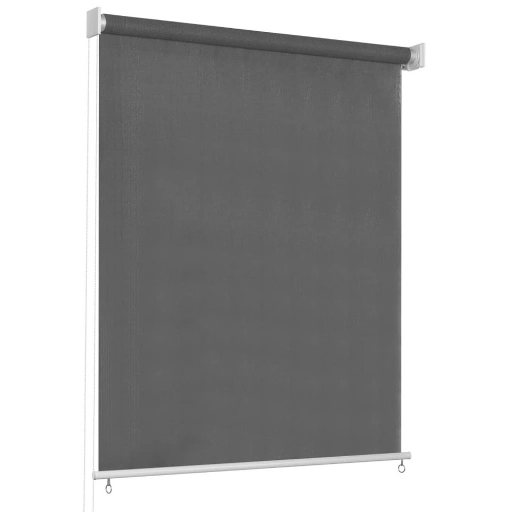 Roller Blind Anthracite High-Density Polyethylene (HDPE)