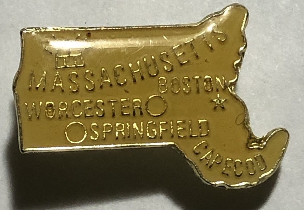 Massachusetts State Pin (G1)