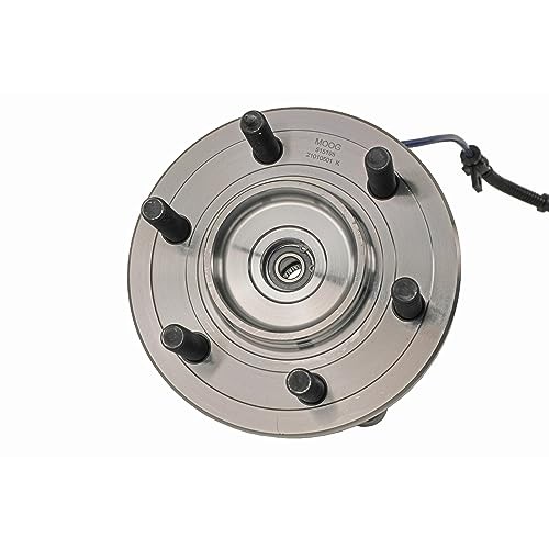 MOOG Front Wheel Bearing & Hub Assembly - Direct Replacement Unit - Rust