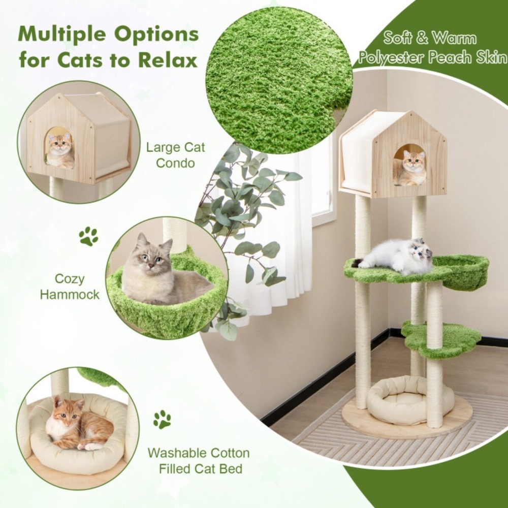 5 Story Cat Tree Cat Villa