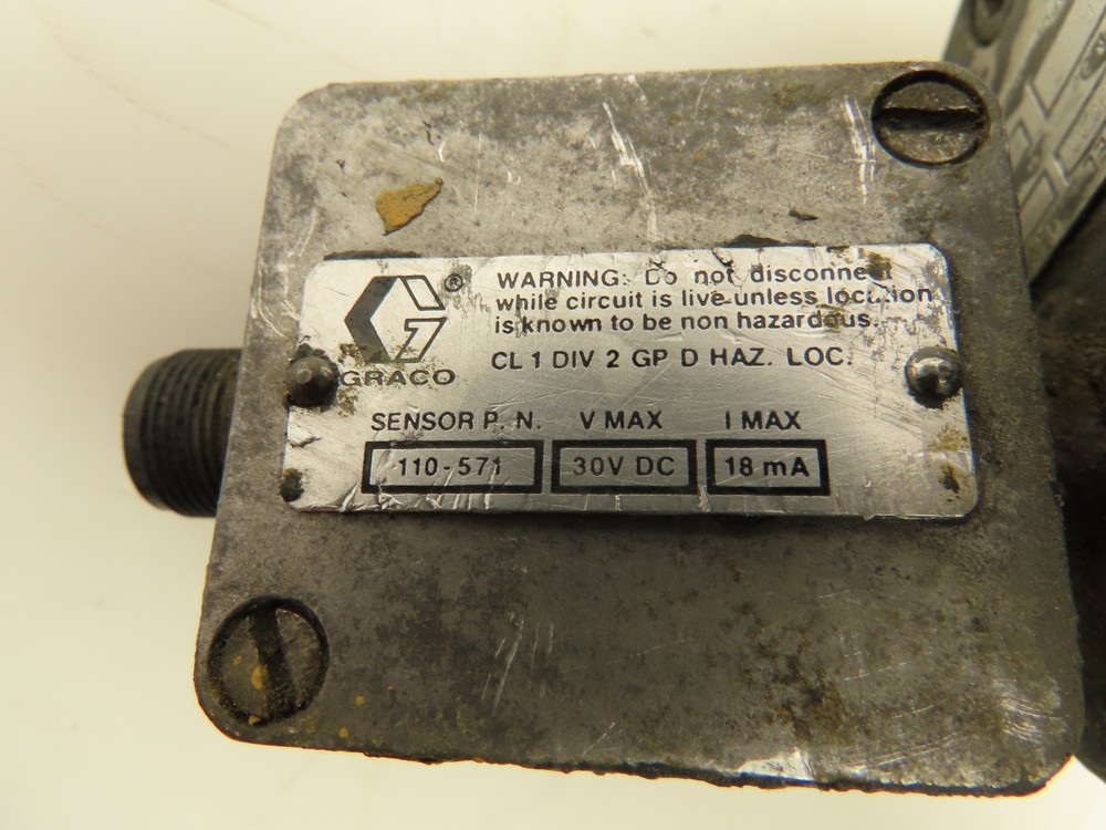 Graco 235-587 PPM3050 Volumetric Flow Meter 2000 PSI
