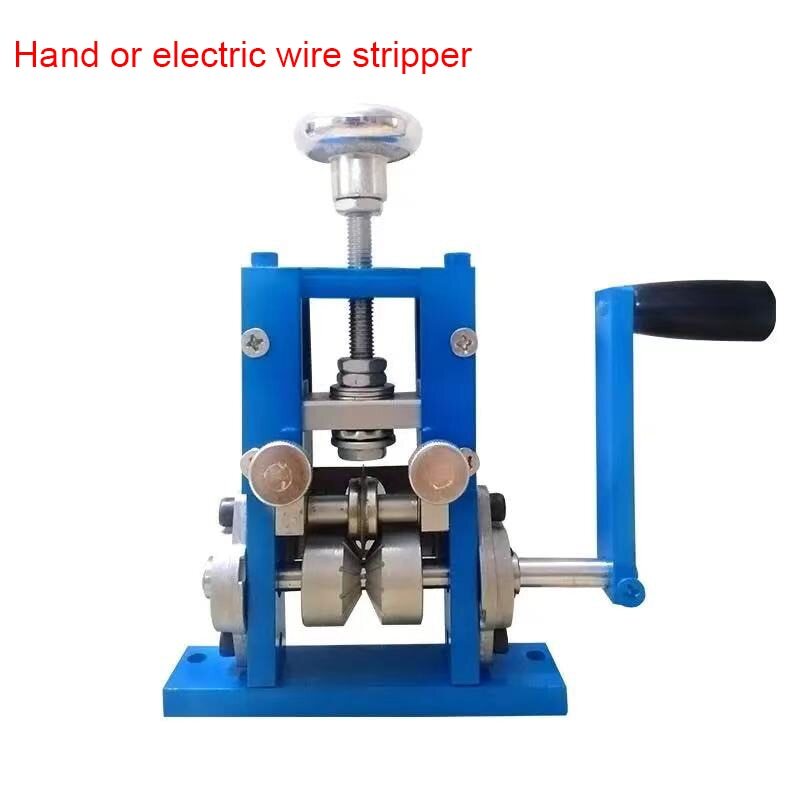 Manual Electric Drill Wire Stripping Machine Single/ Scrap Cable Peeling Machine
