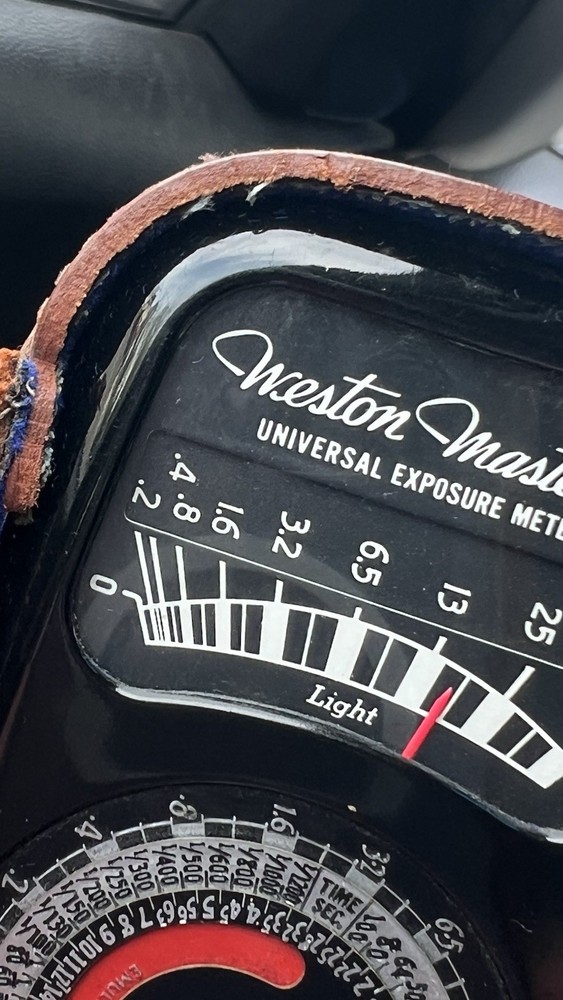 WORKING Weston Master II Universal Exposure Light Meter Model #735