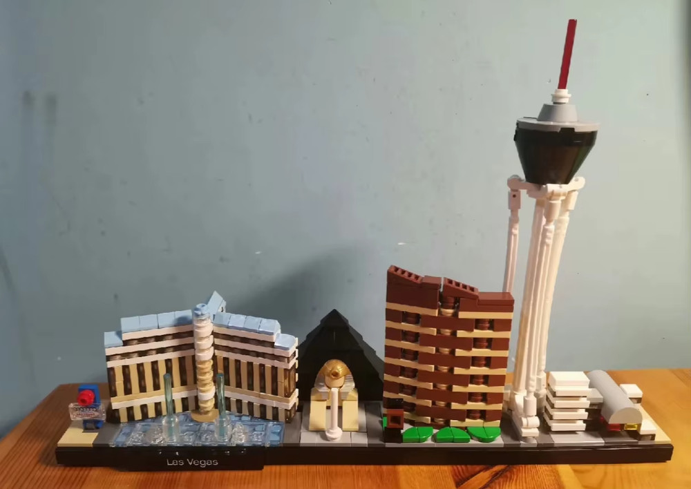Architecture: Las Vegas (21047) - Complete Bricks - New Sealed