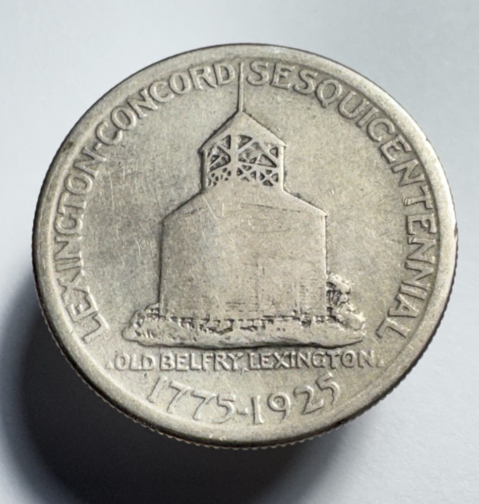 1925 Lexington Commemorative Silver Half Dollar -1066