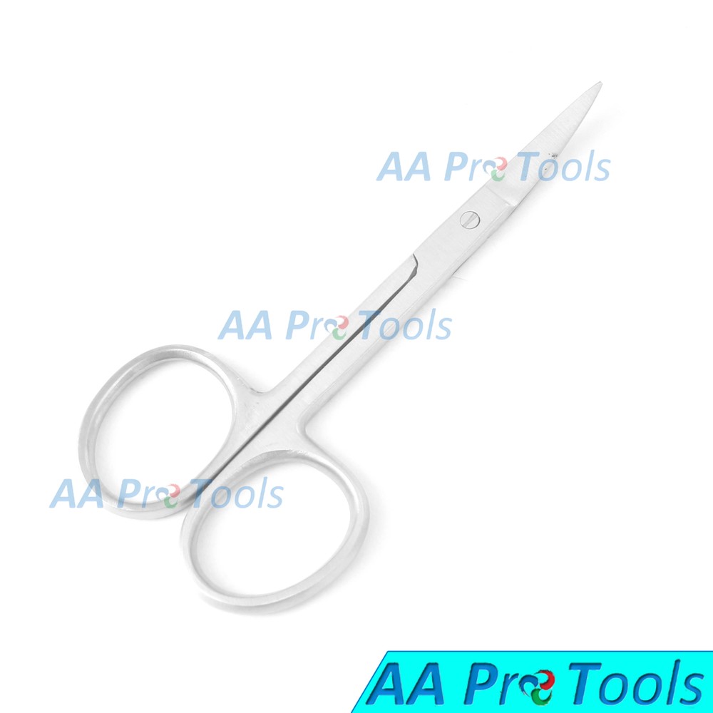 Operating Dissecting Surgical Scissors 4.5" Curved Sharp Sharp Blades
