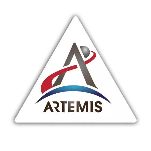 Artemis Missions Logo Sticker