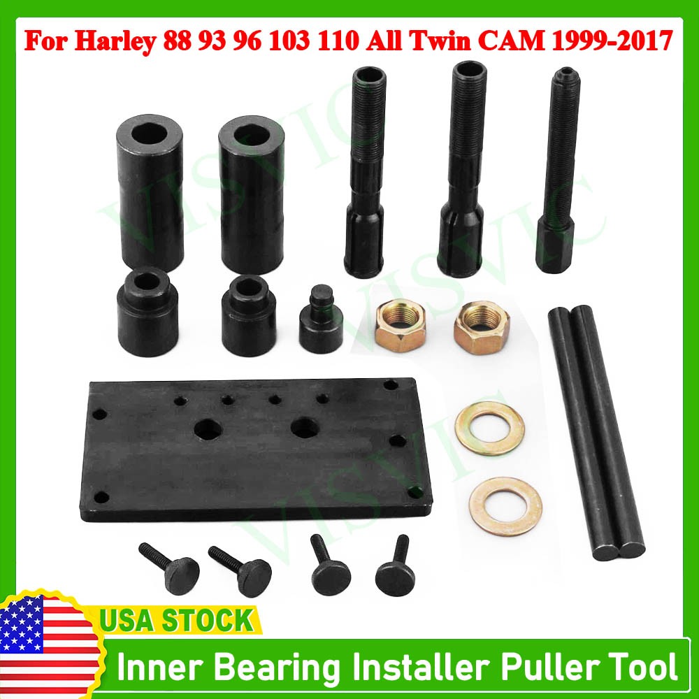 Twin Cam Inner Cam Bearing Installer Puller Tool  Kit For Harley Twin Cam Engine